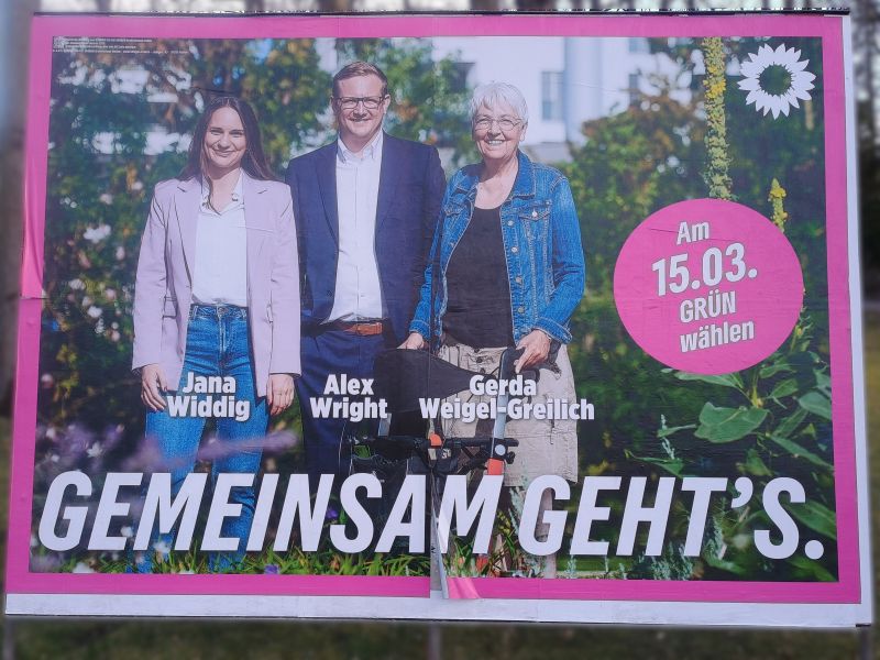 Datei:Wahlplakat „GEMEINSAM GEHT'S.“ (GRÜNE).jpg